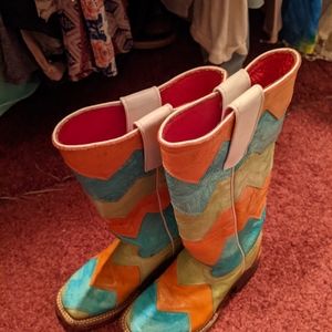 Little girls macie bean cowboy boots